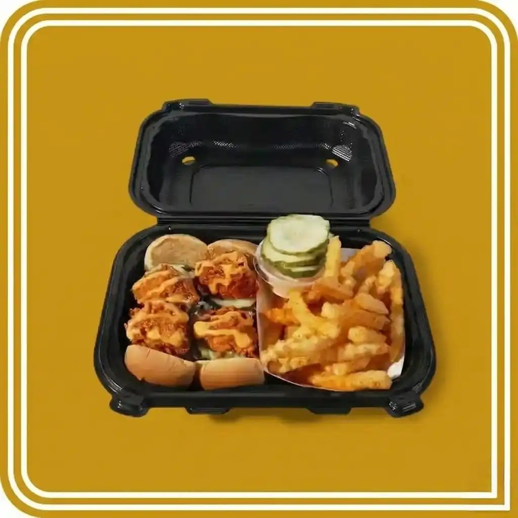 Dave’s Mini Sliders with Fries
