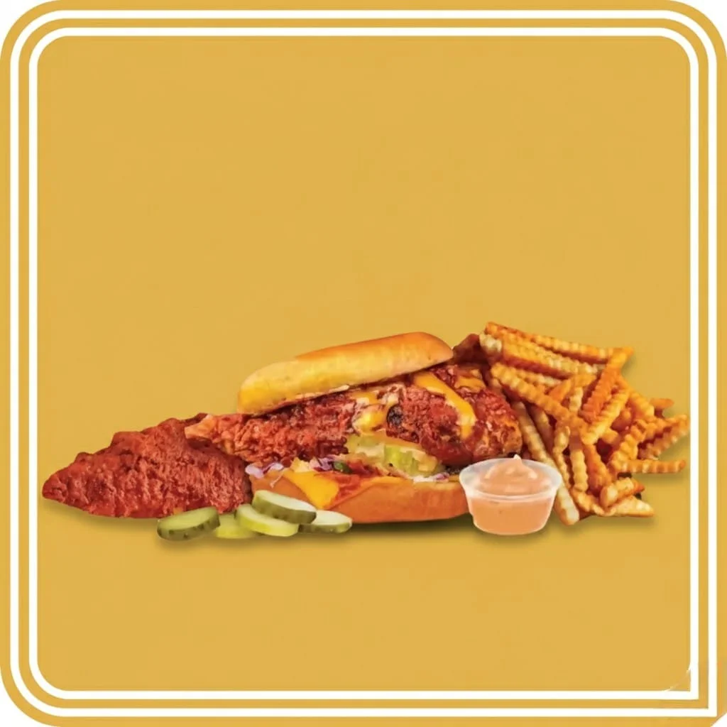 Dave#3 1 Tender & 1 Slider with Fries