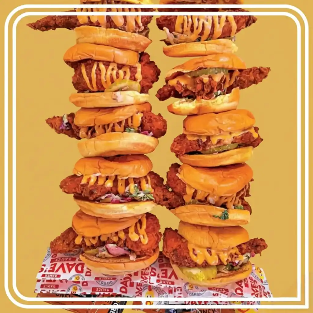 Dave’s Hot Chicken Hot Box – Roulette Sliders