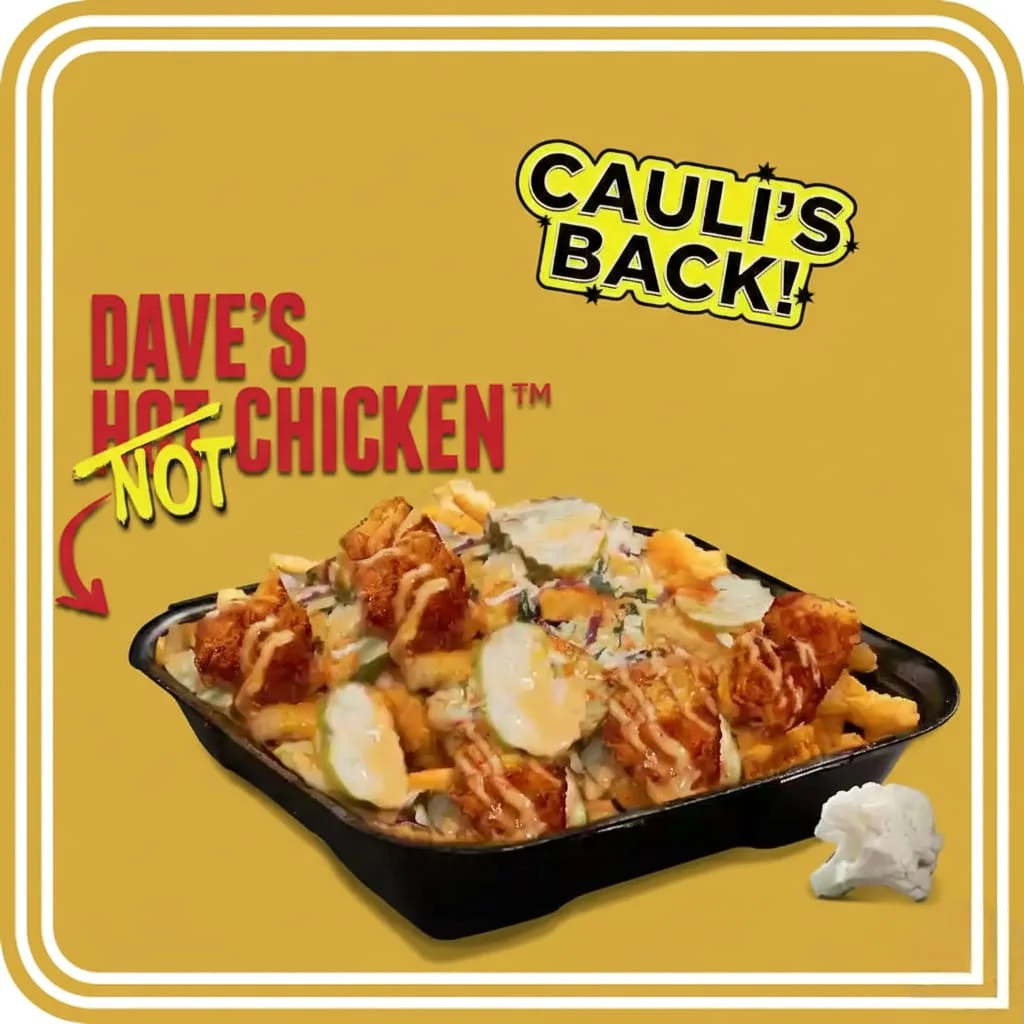 Dave's Large Cauliflower Top Loaded Fries