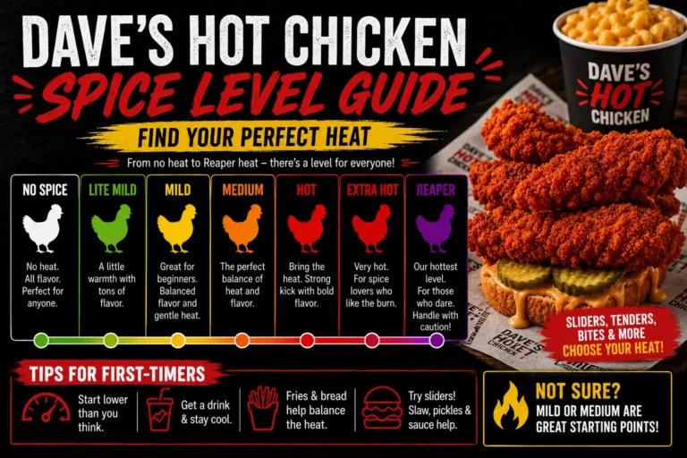 Dave’s Hot Chicken Spice Levels Guide
