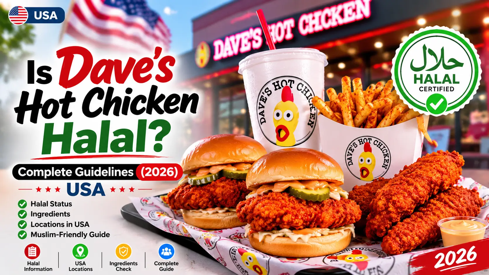 Is Dave’s Hot Chicken Halal