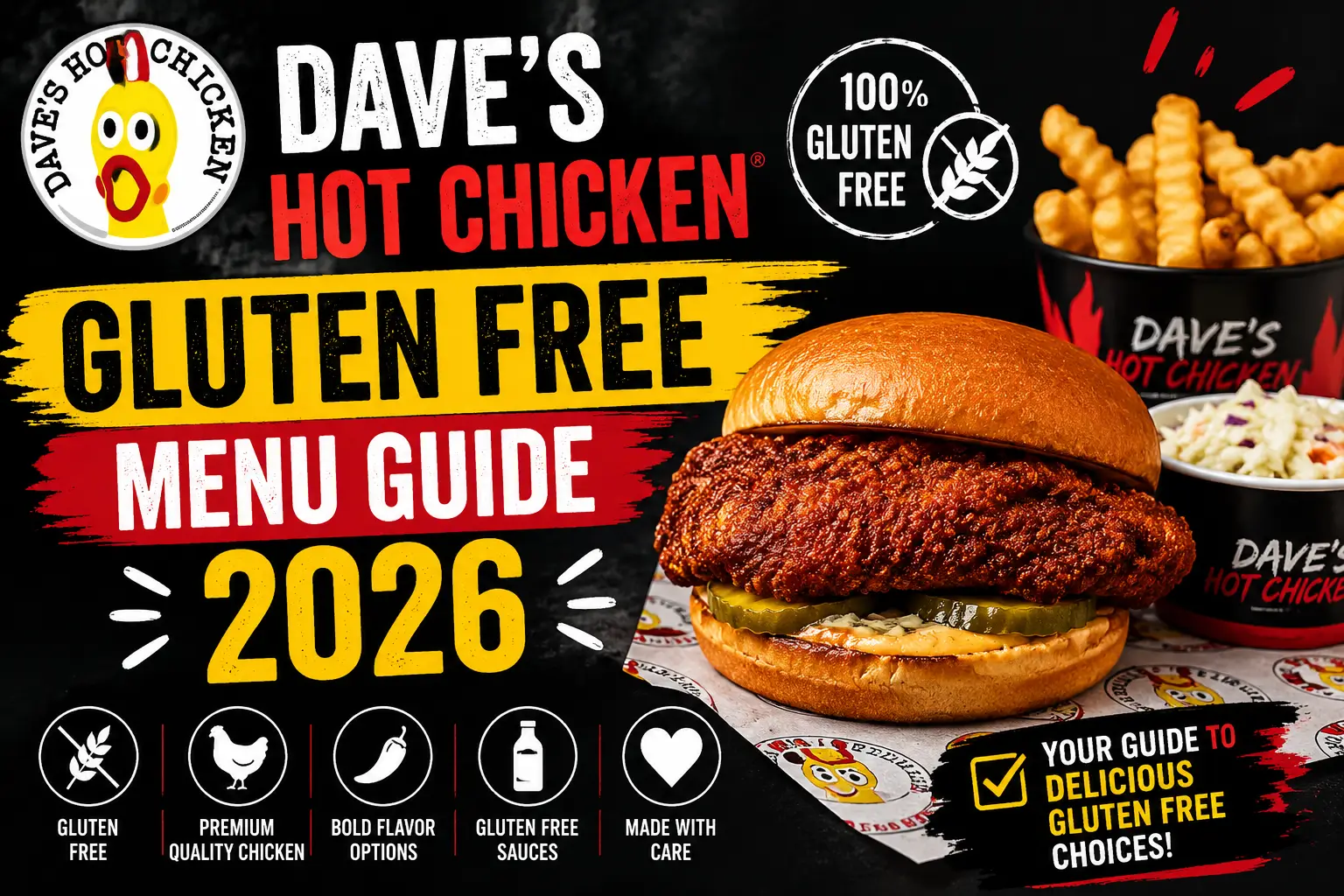 Dave’s Hot Chicken Gluten Free Menu Guide 2026