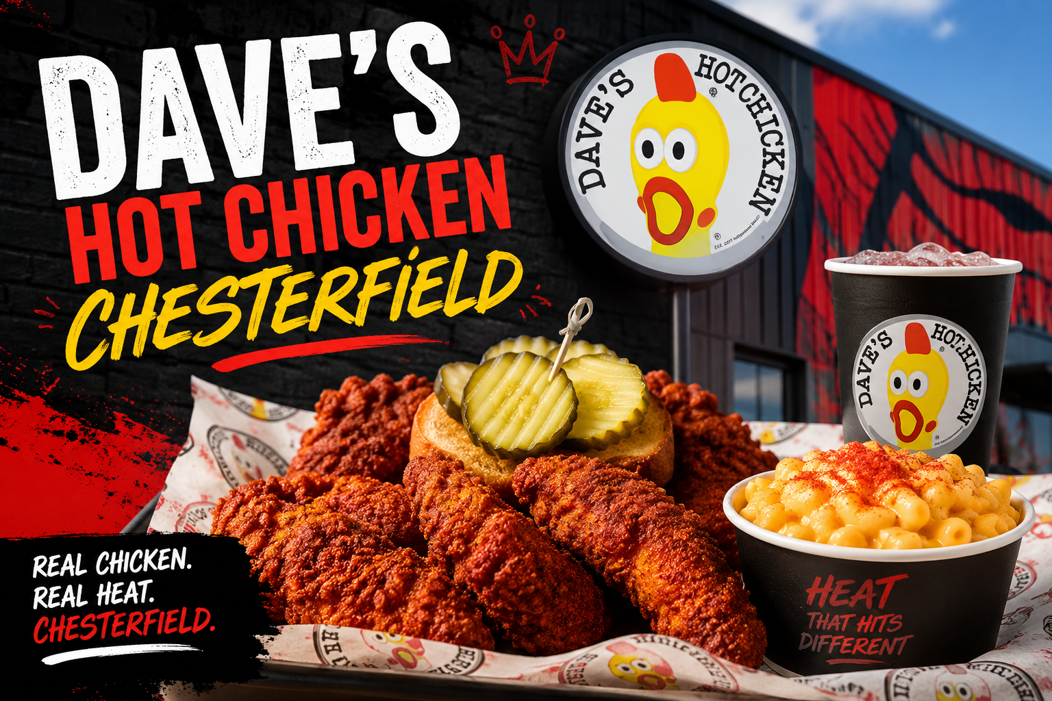 Dave’s Hot Chicken Chesterfield