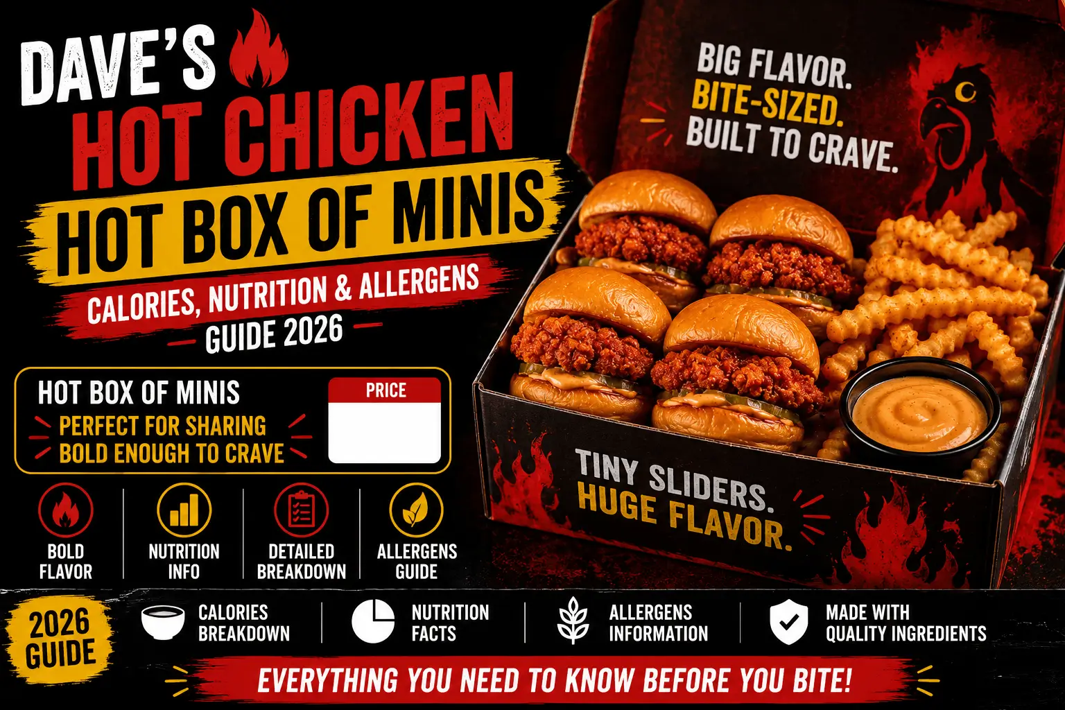Dave’s Hot Chicken Hot Box of Minis